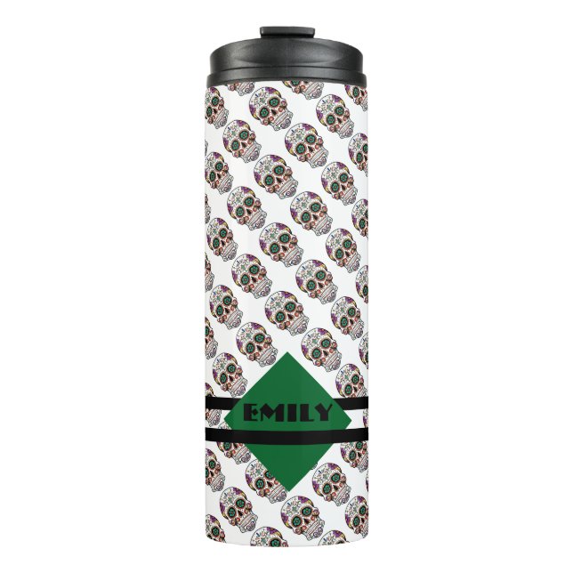 Termo Calaveras de Azúcar Personalizadas (Anverso)