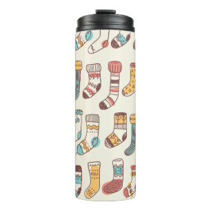Termo Calcetines Cute Doodle: Simplicidad escandinava.