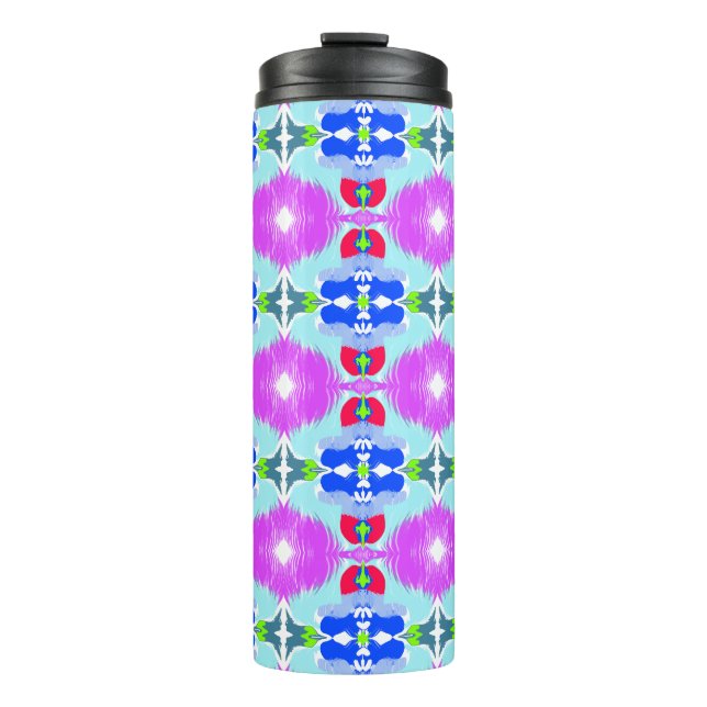 Termo Calidoscopio Flor de Azure (Anverso)