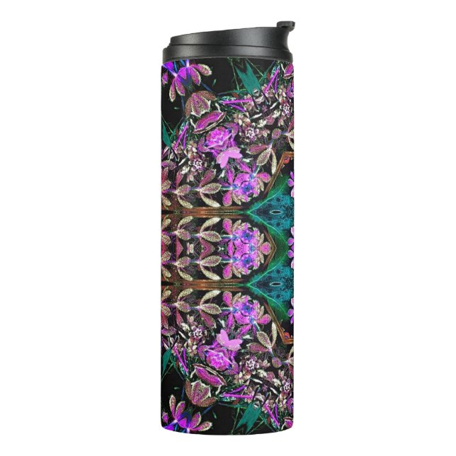 Termo Calidoscopio floral (Rotado hacia la izquierda)