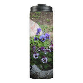 Termo Cama de flores de jardín