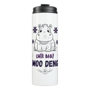 Termo Cama de Moo Deng para bebé