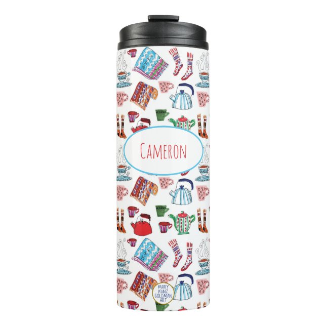 Termo Caminata al aire libre con iluminación manual de i (Anverso)