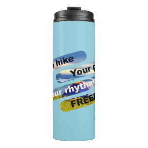 Termo Caminata individual, tu ritmo, tu libertad.