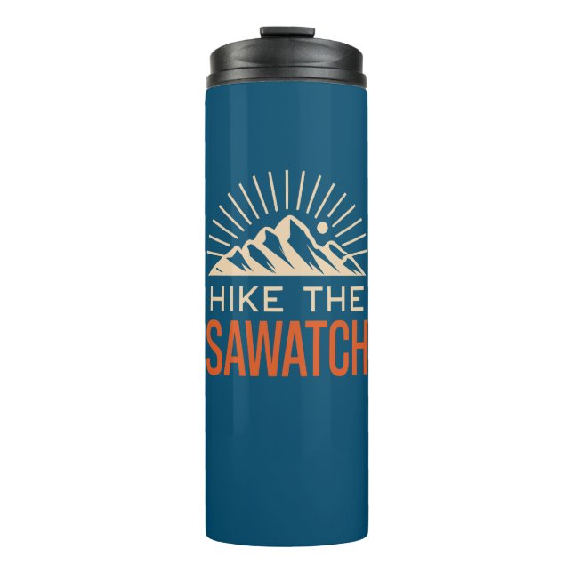 Termo Caminata por The Sawatch Range Sunburst (Anverso)