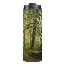 Camino verde pacífico en Washington