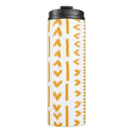 Termo Caminos De Sombra De Sol Patrón Africano En Blanco