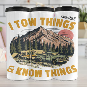 Termo Camión, caravana, conocimiento de las montañas