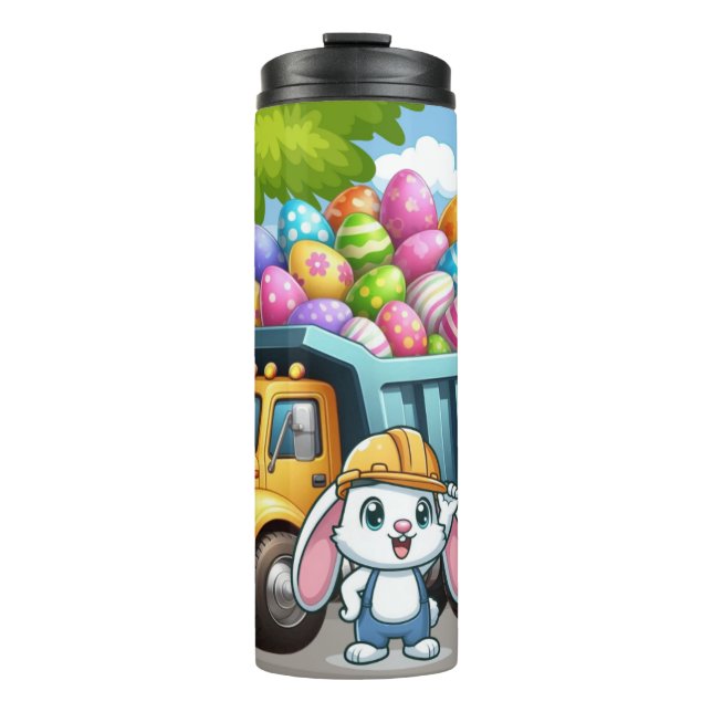 Termo Camión de volcado de primavera/Semana Santa (Anverso)