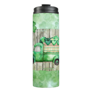 Termo Camión vintage irlandés Clovers de St. Patrick's D