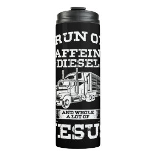 Termo Camionero Religioso Corre En Caffeine Lot