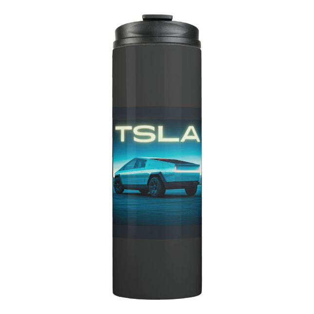 Termo Camioneta Eléctrica Futurista (Anverso)