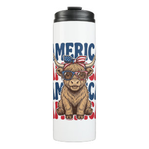 Termo Camisa Patriótica de Alta Montaña América Diseño V