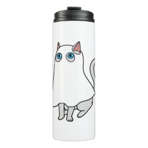 Termo Camiseta clásica de gato fantasma_1