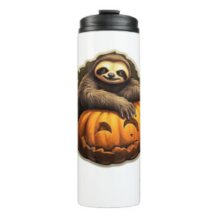 Termo Camiseta clásica de Halloween con tema de perezoso