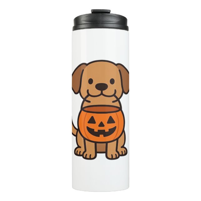 Termo Camiseta clásica de truco de perro de dibujos anim (Anverso)