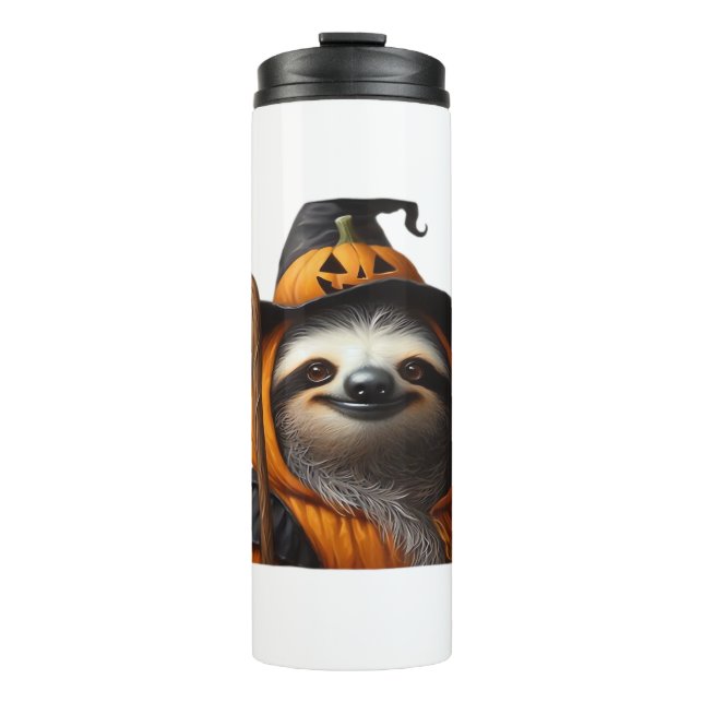 Termo Camiseta clásica Sloth Halloween (Anverso)
