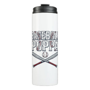 Termo Camiseta de diseño de grabado vintage de Baseball