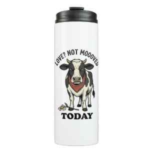 Termo Camiseta de humor de granja de vaca gruñona de San