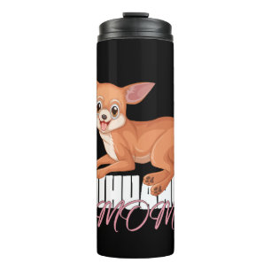 Termo Camiseta de Mamá de Chihuahua Día de las Madres Du