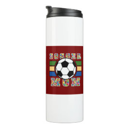 Termo Camiseta de mamá de fútbol