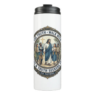 Termo Camiseta de nerd de teología apologética de Jesús