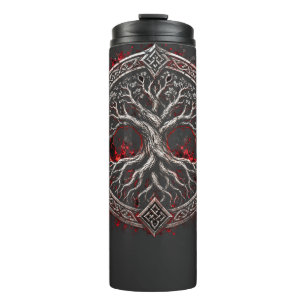 Termo Camiseta del Árbol de la Vida – Símbolo Celta Yggd