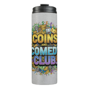Termo Camiseta del Coins and Comedy Club
