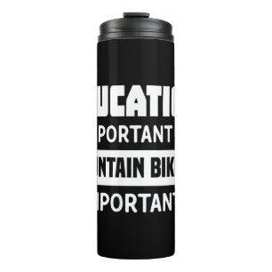 Termo Camiseta divertida de bicicleta de montaña - Bicic