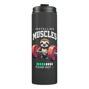 Termo Camiseta divertida de gimnasio de fitness de perez