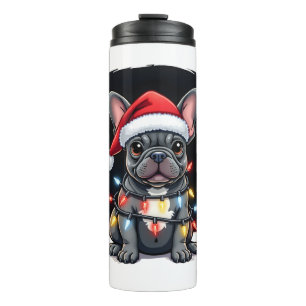 Termo Camiseta divertida de perro lindo de Navidad X