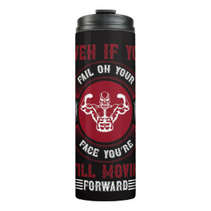Termo Camiseta gráfica de motivación para gimnasio Hardc