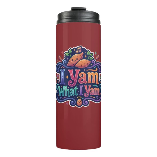 Termo Camiseta I Yam What I Yam (Anverso)