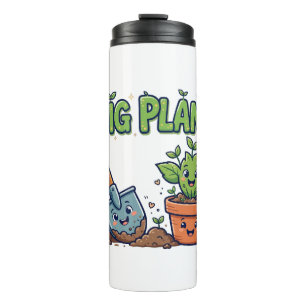 Termo Camiseta infantil de jardín Me encantan las planta