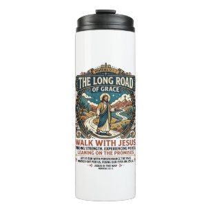 Termo Camiseta Inspiradora de Jesus Trucker Long Haul He