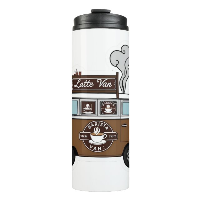 Termo Camiseta Latte Van Coffee T-Shirt - Tee gráfico mu (Anverso)