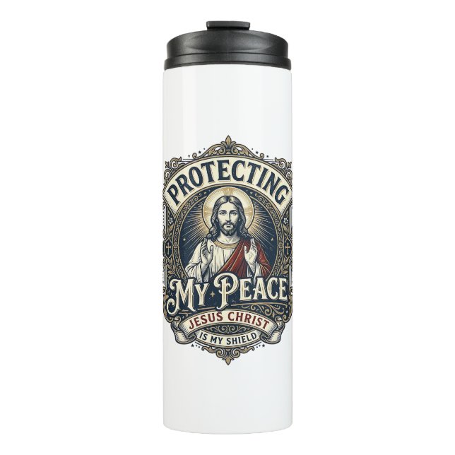 Termo Camiseta Respeto Propio Límites Jesús Basada En La (Anverso)