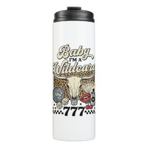 Termo Camiseta Vintage de Casino Western Baby soy un Com