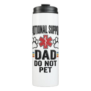 Termo Camiseta Vintage de Papá de Apoyo Emocional No Aci