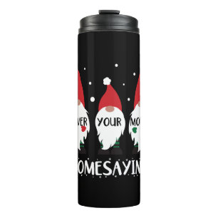 Termo Camisetas De Gnome Para Mujeres Navidades De Gnome