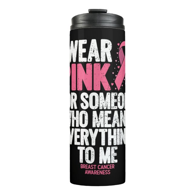 Termo Camisetas para la toma de conciencia sobre el cánc (Anverso)