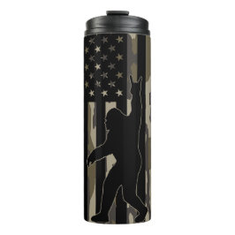 Termo Camo Bottomland Bigfoot, bandera de Estados Unidos
