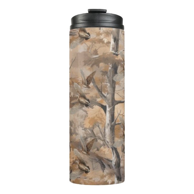 Termo Camo Forestal con Chocha  (Anverso)