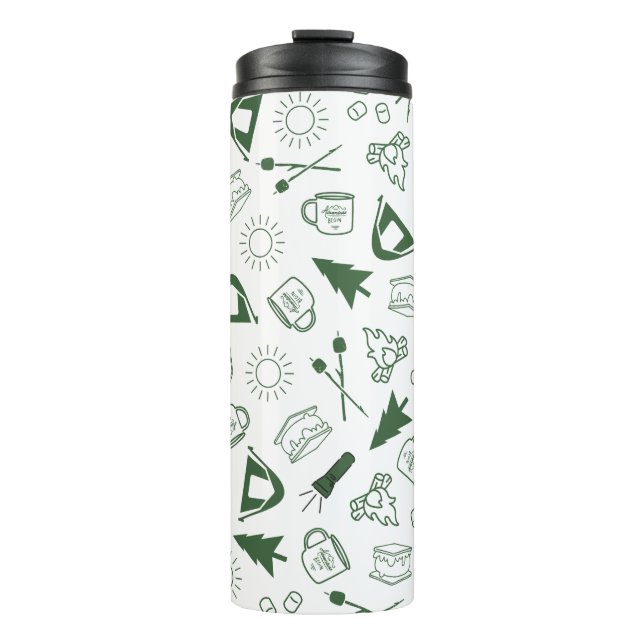 Termo Camp Bachelorette Green Thermal Tumbler (Anverso)