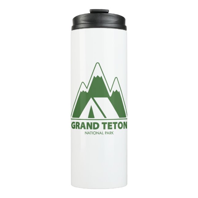 Termo Camping del parque nacional del Gran Tetón (Anverso)