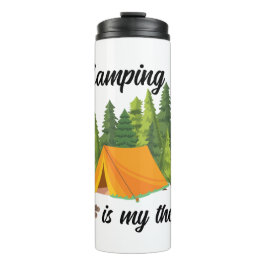 Termo Camping es mi terapia linda