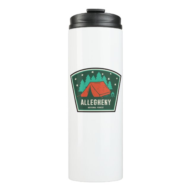 Termo Camping Forestal Nacional Allegheny (Anverso)
