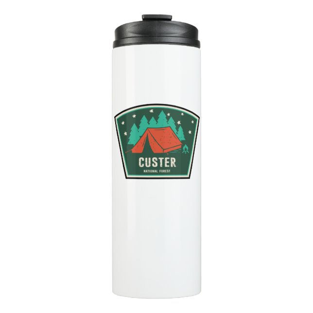 Termo Camping Forestal Nacional Custer (Anverso)