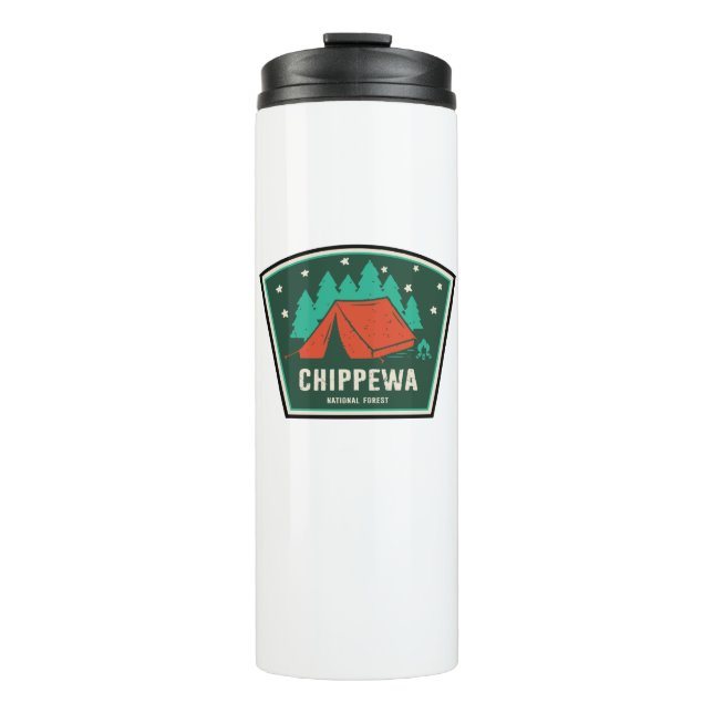 Termo Camping forestal nacional de Chippewa (Anverso)