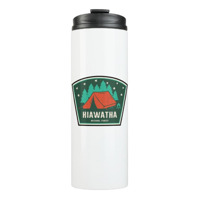 Termo Camping forestal nacional de Hiawatha (Anverso)